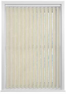 Brindisi, White Chocolate - Vertical Blind